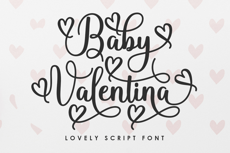 Baby Valentina Font