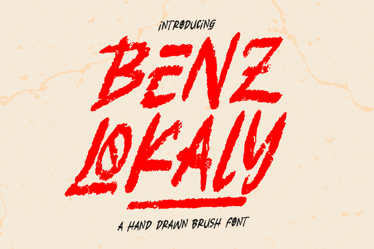 Benz Lokaly Font