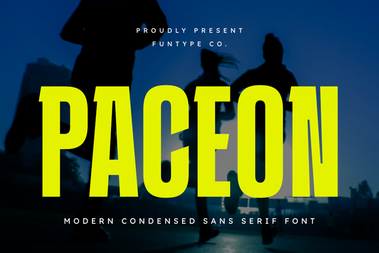Preview of Paceon Font