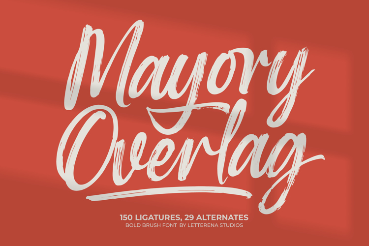 Mayory Overlag VERSION Font