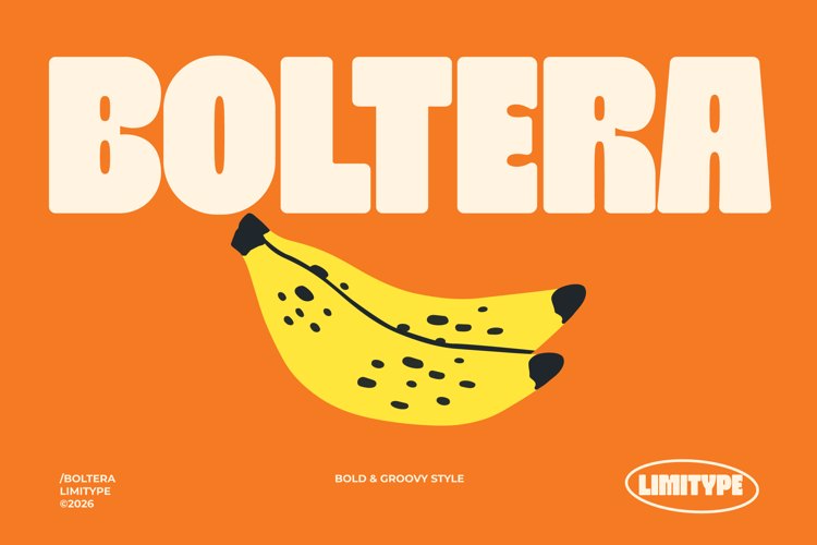 Preview of Boltera - Bold Display Font