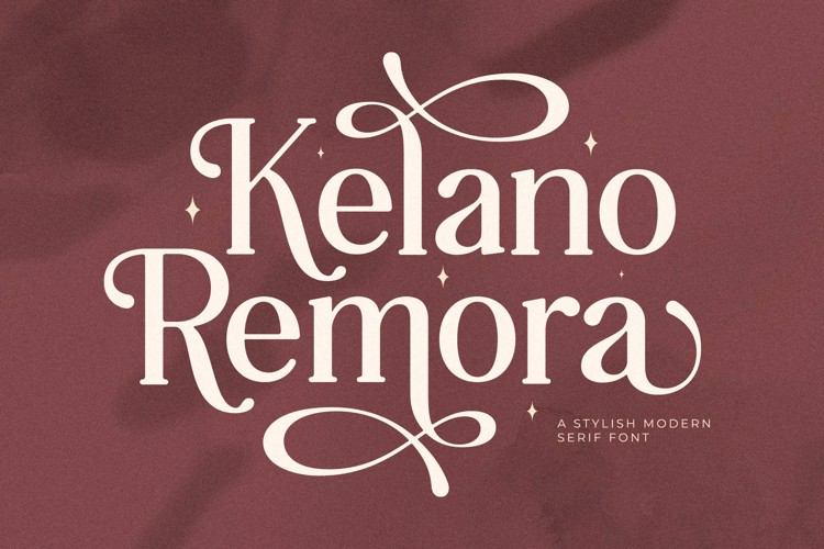 Kelano Remora Font