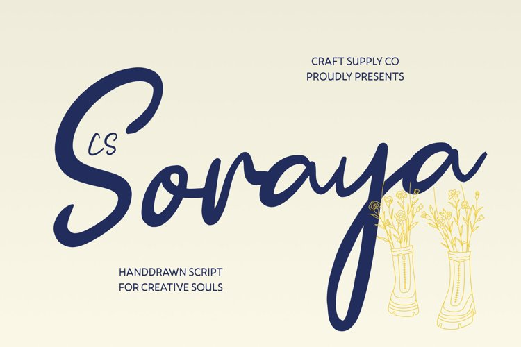 Preview of CS Soraya Font