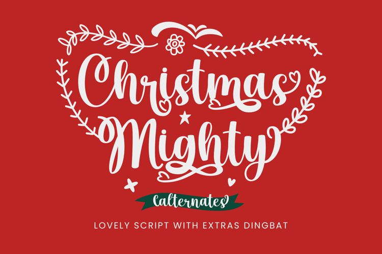 Christmas Mighty Font