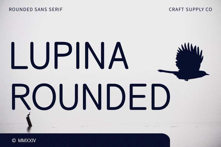 Lupina Rounded Font