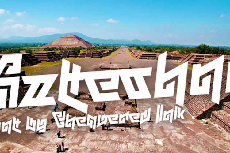 Aztechno Font