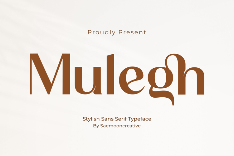 Mulegh Font