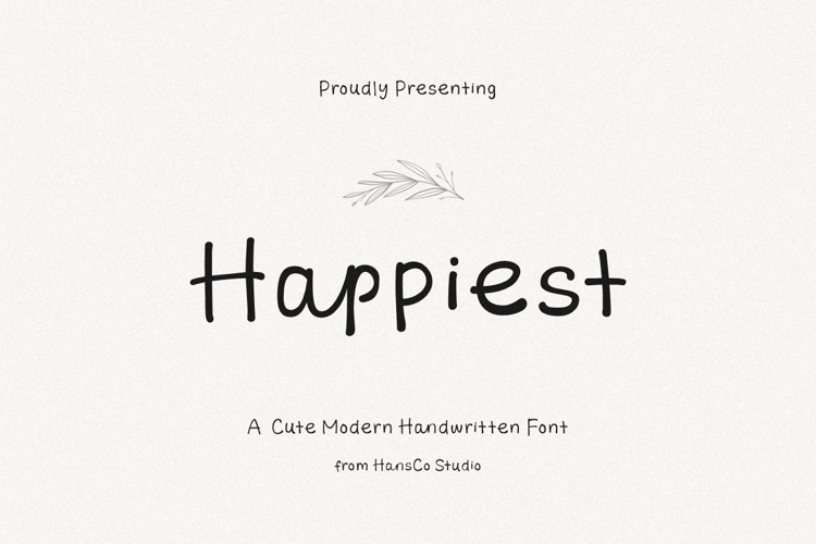 Happiest Font