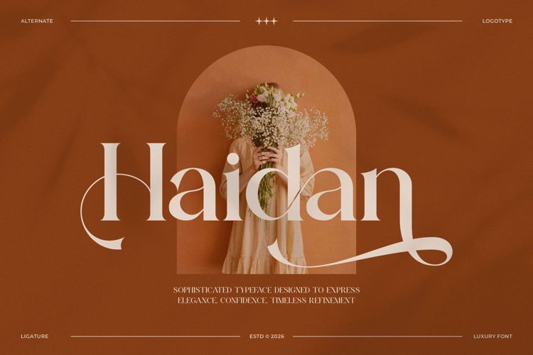 Preview of Haidan Font