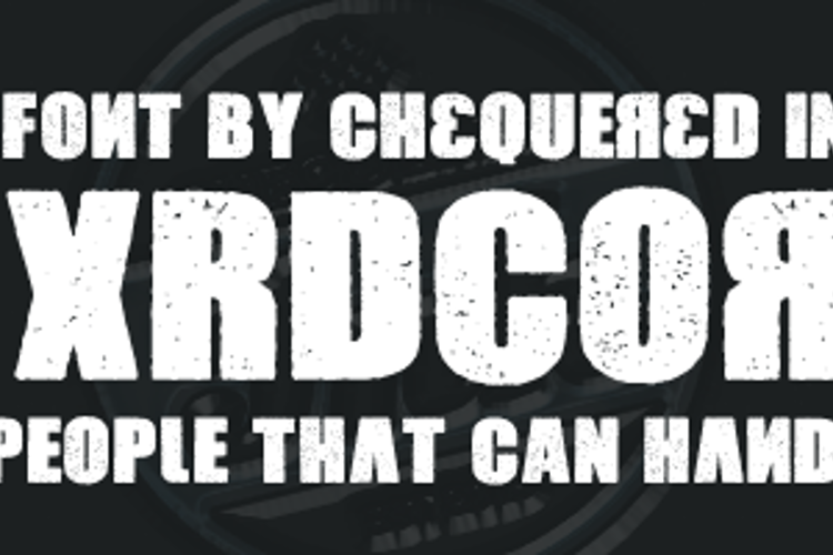 Xxrdcore Font