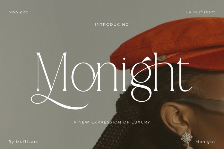 Preview of Monight Font