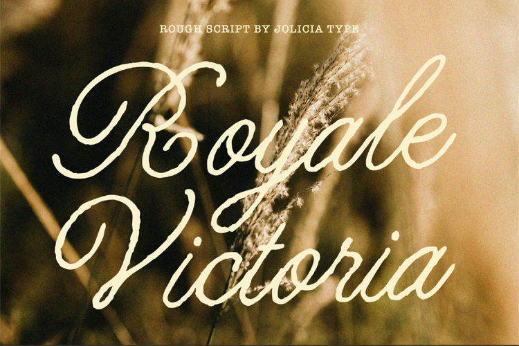 Preview of Royale Victoria Font