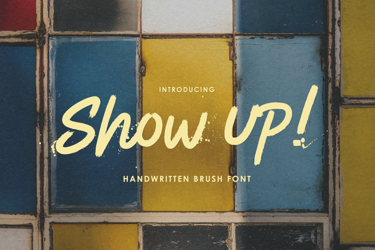 Show Up! Font