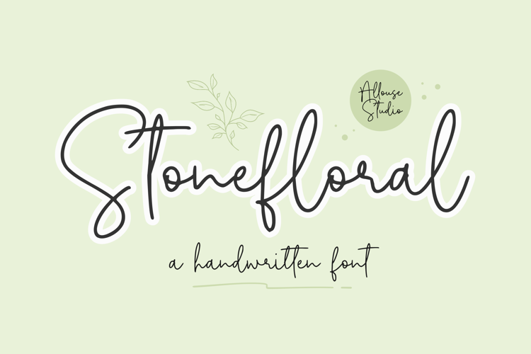 Stonefloral Font