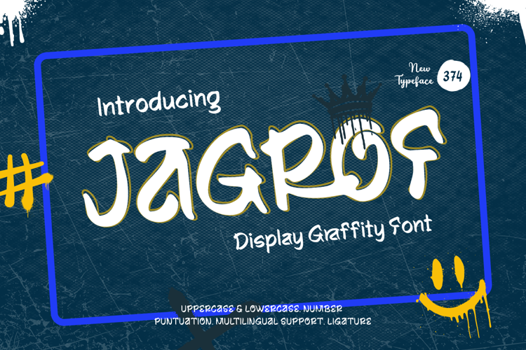 Jagrof Trial Font