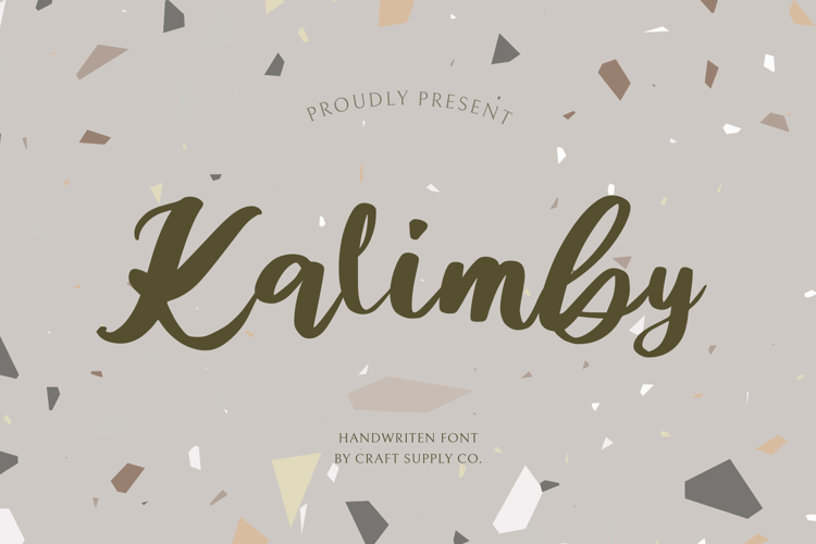 Kalimby Font