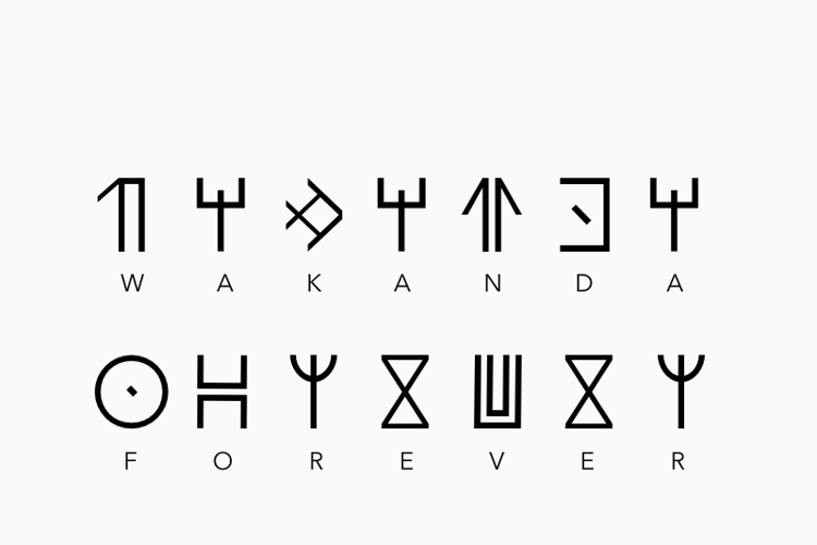 Wakanda Forever Font