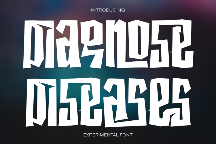 Preview of Diagnose Diseases Font