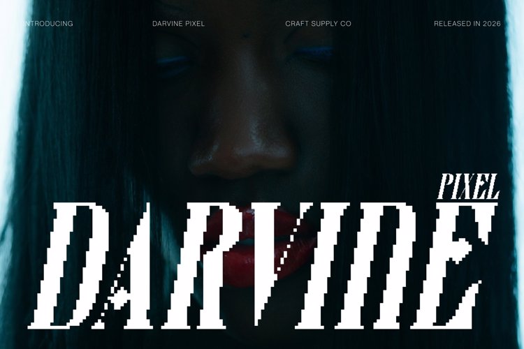 Preview of Darvine Pixel Font