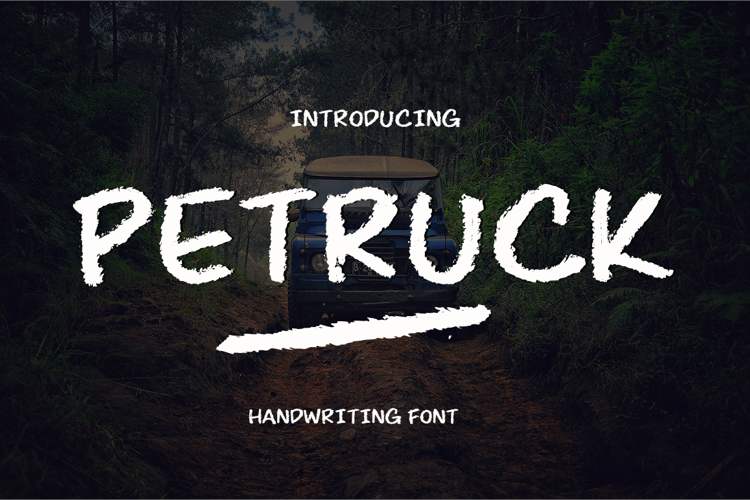 Petruck Font