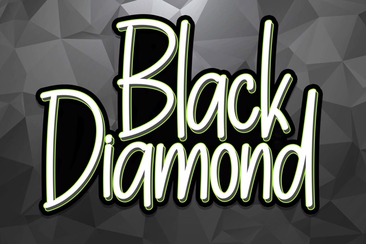 Black Diamond Font