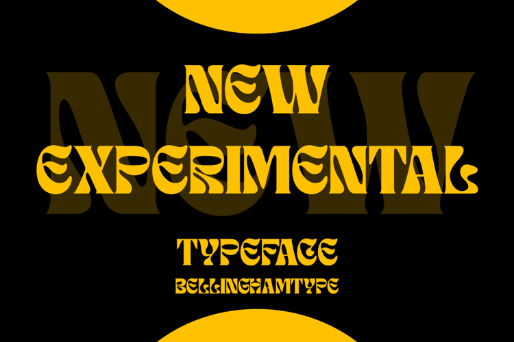 NEW EXPERIMENTAL Font