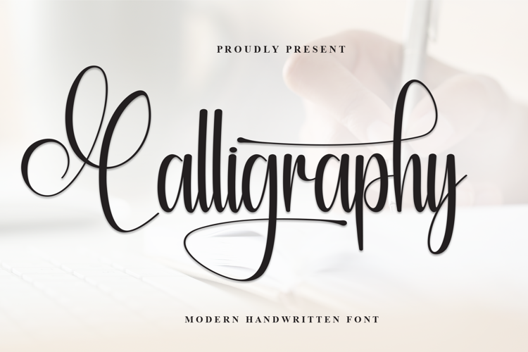 Preview of Calligraphy Font