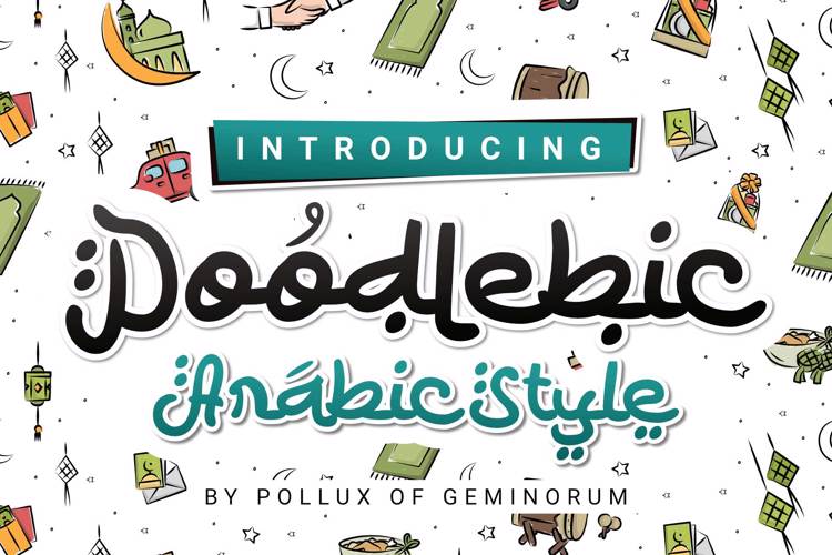 Preview of Doodlebic Font