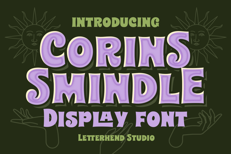 Preview of Corins Smindle Font