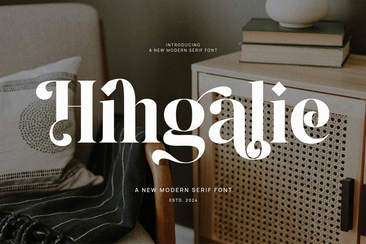 Preview of Hingalie Font
