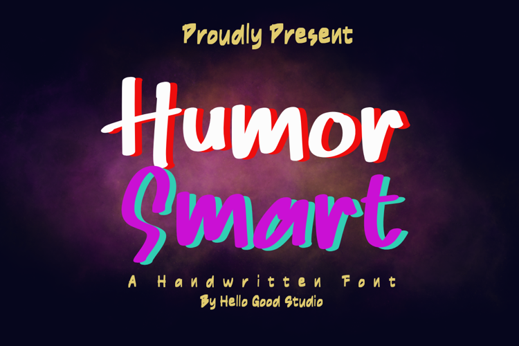 Preview of Humor Smart Font