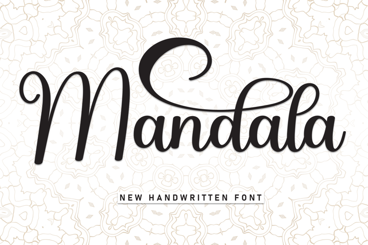 Preview of Mandala Font
