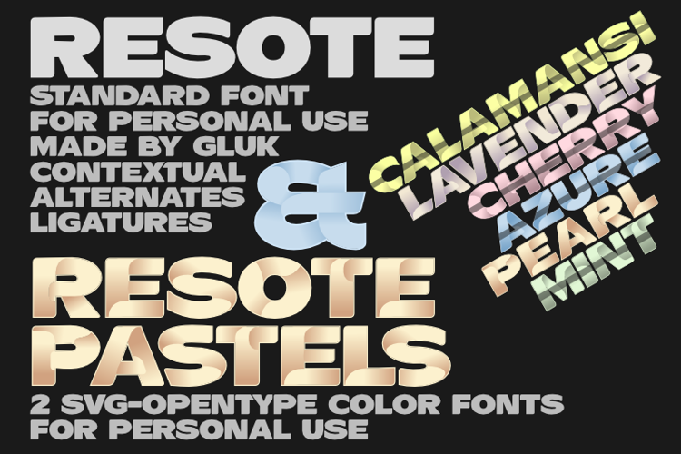 ResotE Font