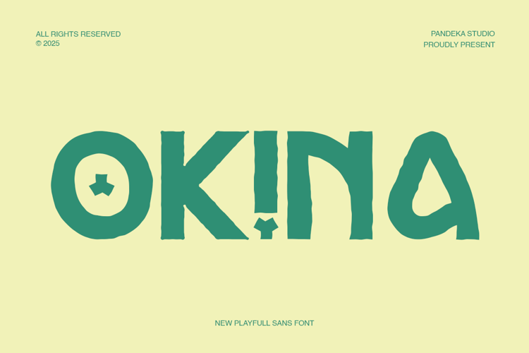 Preview of Okina Font