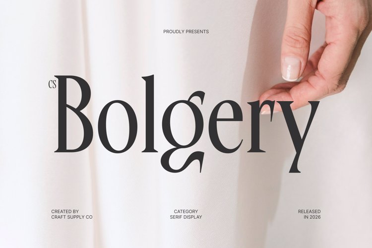 Preview of CS Bolgery Font