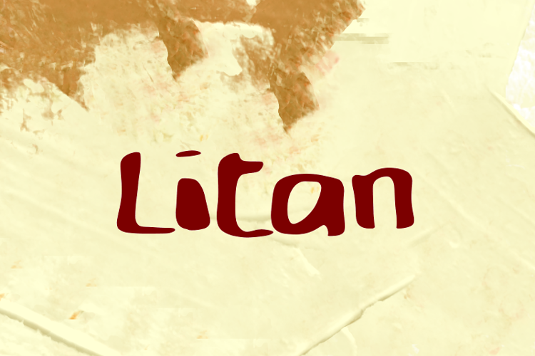 L Litan Font