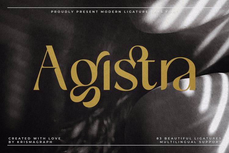 Agistra Font