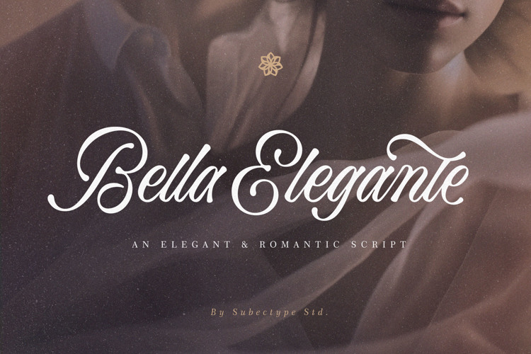 Preview of Bella Elegante Font