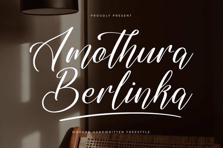 Amothura Berlinka Font