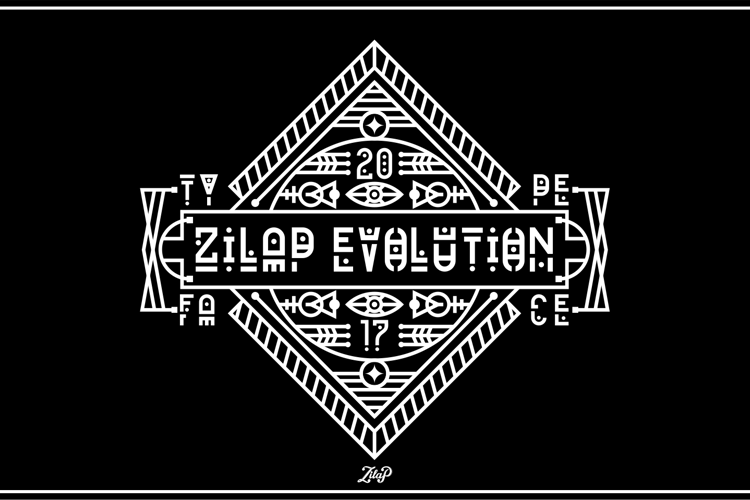 Zilap Evolution Font