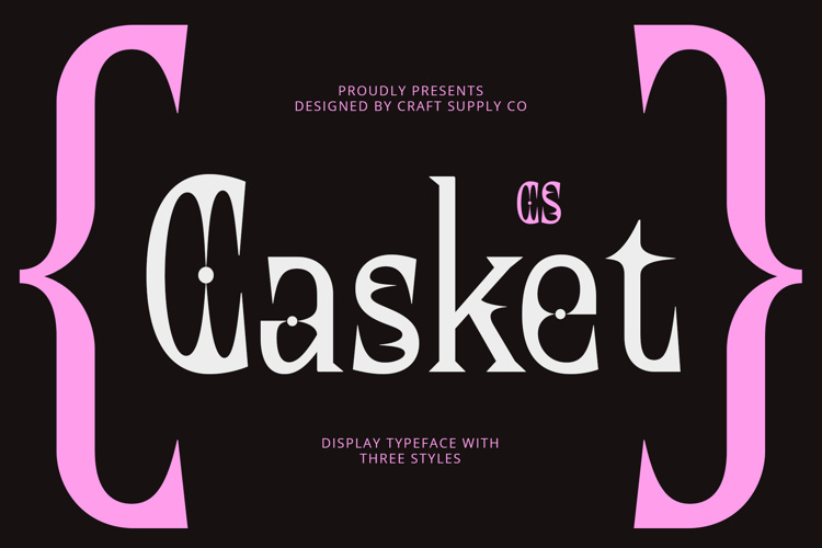 CS Casket Font