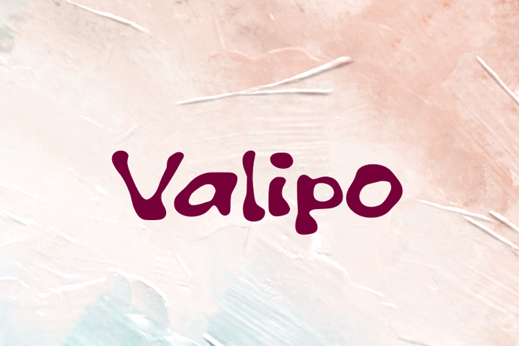 Preview of v Valipo Font