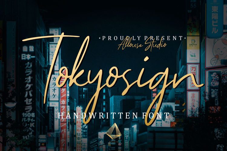 Tokyosign Font