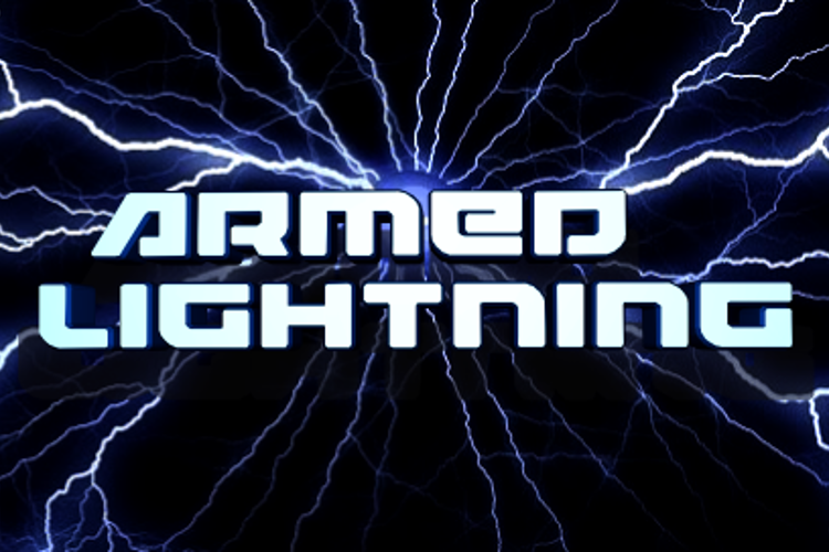 Armed Lightning Font