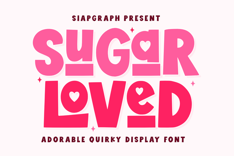 Preview of Sugar Loved Font