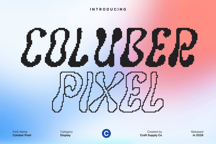 Preview of Coluber Pixel Font