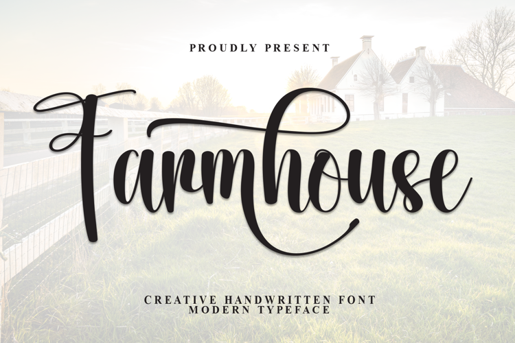 Preview of Farmhouse Font