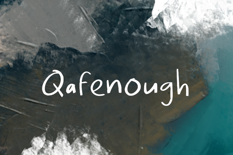 Qafenough Font