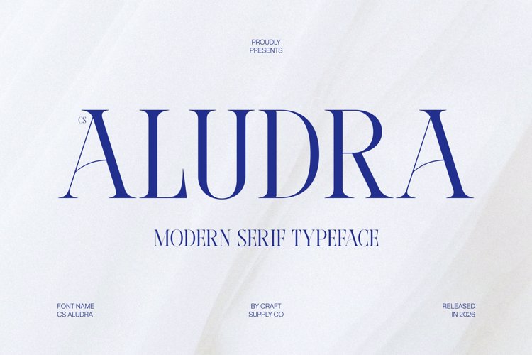 Preview of CS Aludra Font