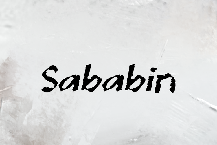 s Sababin Font